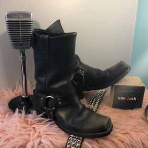 Bad Ass Rock ‘n Roll 1970s Biker Boots